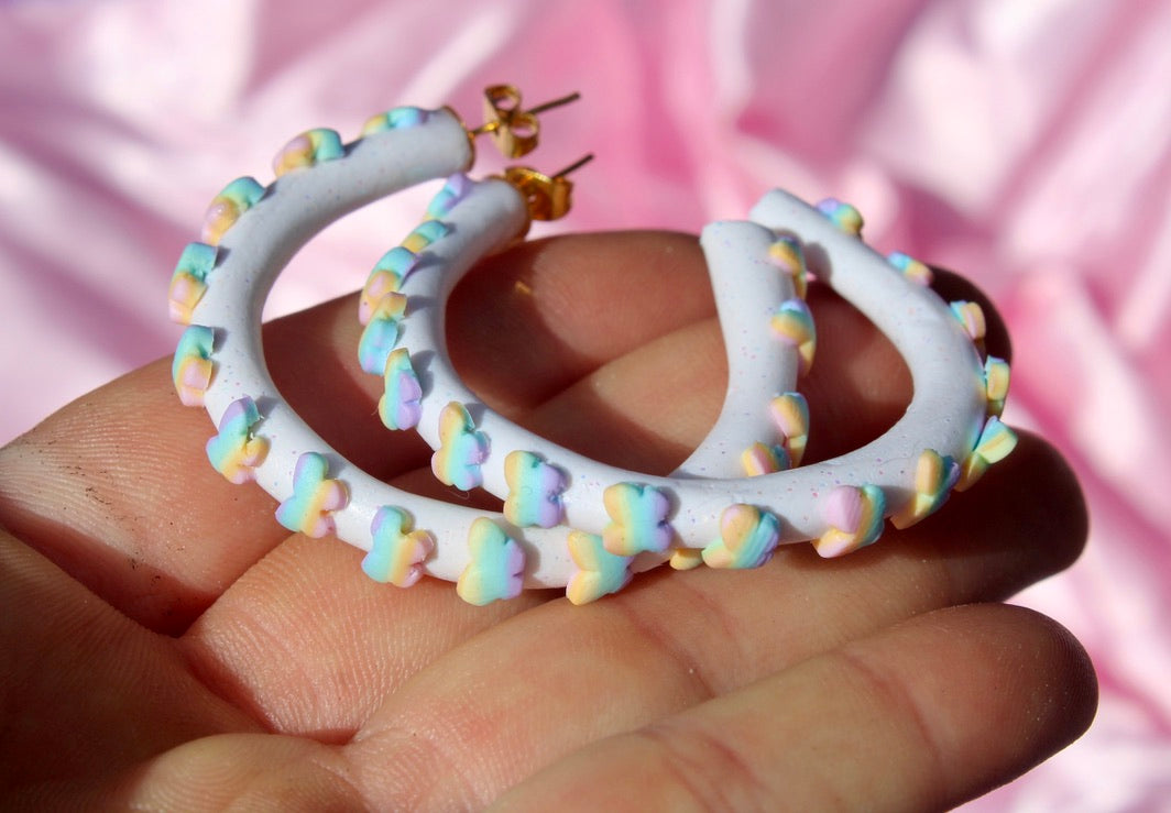 Butterfly hoops